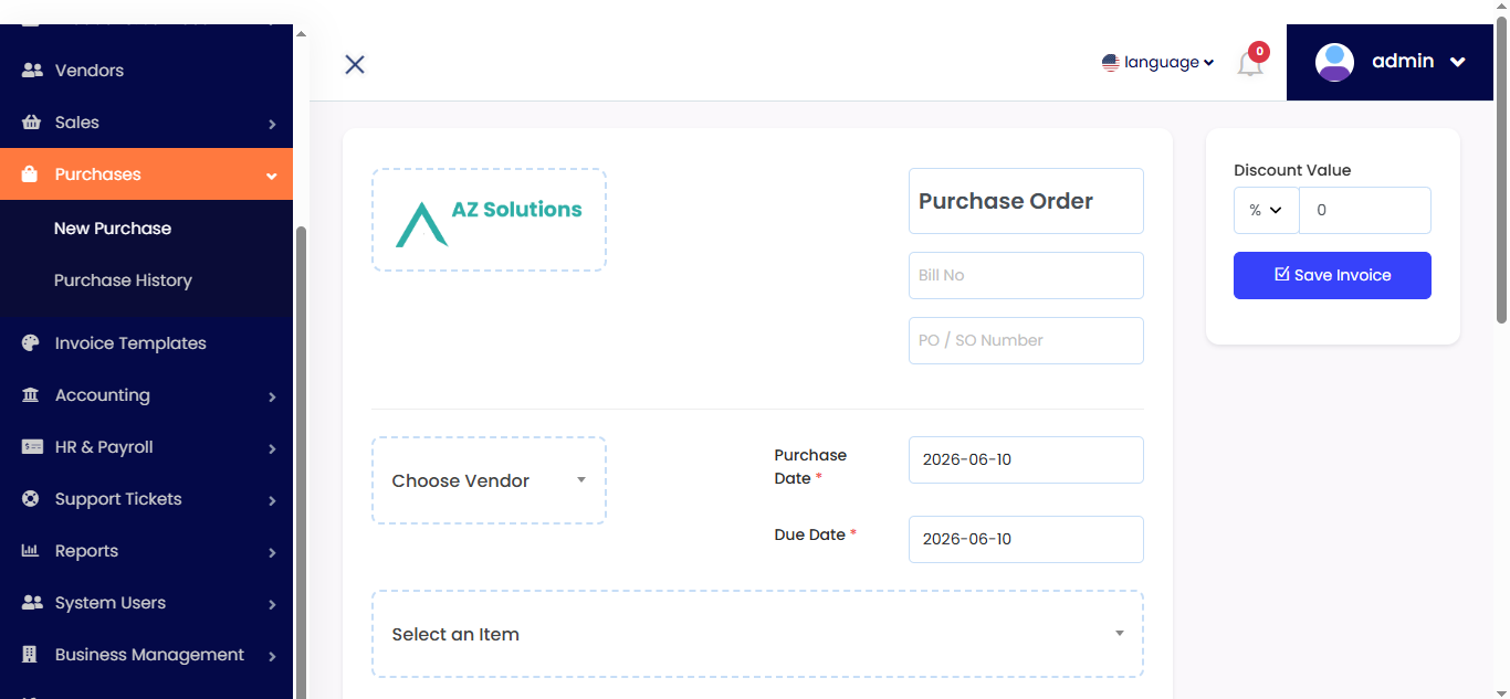 Sales Screenshot 2