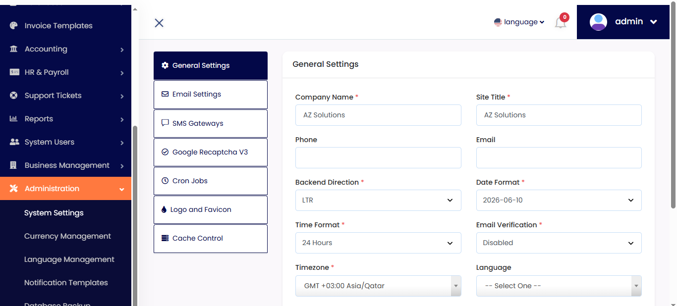 Settings Screenshot 7